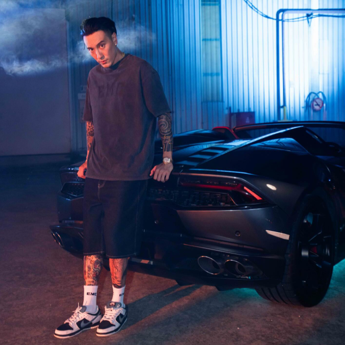 王陽明車聚遭開罰。（圖／翻攝王陽明IG）